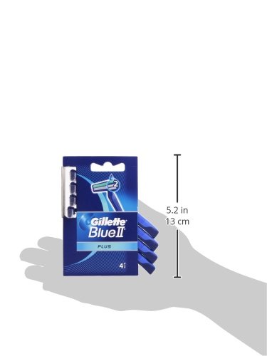 Gillette - Blue II Plus Disposable Razors (Pack of 4) - Image 5