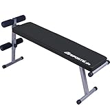 hantelbank sit up bank HANDLING: Ideal für´s Homegym, nach dem Training lässt sich die Bank zusammenklappen und verstauen