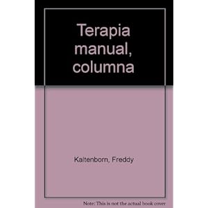 Terapia manual, columna