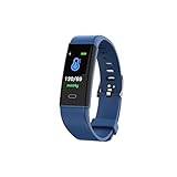 Oasics Smartwatch für Männer und Frauen ，Fitness Armband mit Pulsmesser, S99C GSM 8G Quad Core Android 5.1 Smart Uhr mit 5.0 MP Kamera GPS WiFi für Android iOS (Blau)