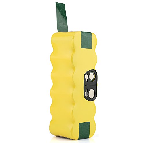 BAKTH 14.4V 4500mAh Ersatz Ni-MH Akku für iRobot Roomba 500 600 700 800 Series 510 530 532 535 540 545 550 552 560 562 570 580 581 582 585 595 620 630 650 660 700 760 770 780 790 870 880 R3 80501 4419696 - 5