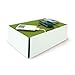 Produktbild Kabelbox CHARGE-BOX weiß mit grünem Filz