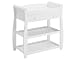 Babymore Sleigh Changer with Drawer (White)