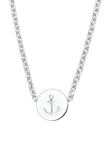 Elli Damen-Halskette mit Anhnger Anker Maritim Infinity Unendlichkeit 925 Sterling Silber - 0103611015