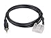 Produktbild EX1 3,5mm AUX Audio Musik MP3 Kabel für Toyota Camry Corolla Reiz Highlander Vios RAV4