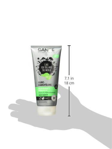 SANTE Naturkosmetik Haarspülung Brilliant Care, 200 ml, 2er Pack (2 x 0.2 l) - 3