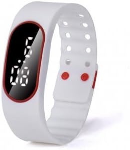 Design Friends Sports Training Watch Silicone Watch Sport Watch Digital Sports Watch Silicone Sports Wrist Watch White Silicone Sports watch silicone 2.0 Training Football White