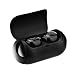 Produktbild Bluetooth Kopfhörer in Ear,Bluetooth 5.0 Sport Headset Kabellos TWS Ohrhörer Sportkopfhörer, Wasserdicht HiFi Stereo Noise Cancelling Earbuds mit Mikrofon für Android iPhone (Schwarz)