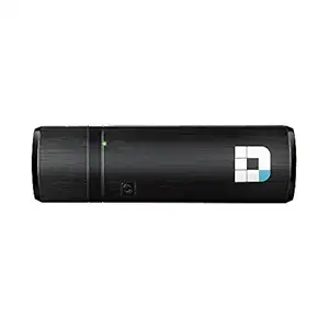 D-Link DWA-182 Wireless AC1300 Dual Band USB 3.0 Adapter, Black