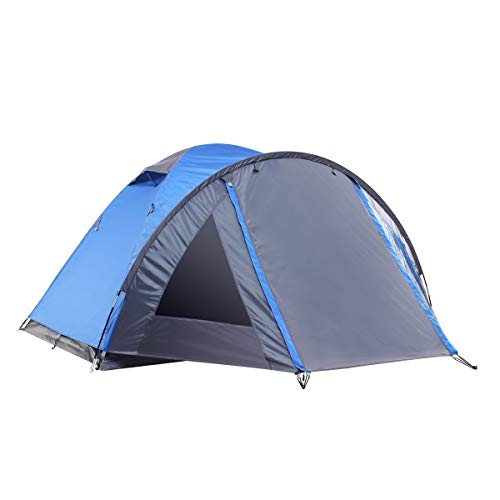 Semoo Tienda de campaña para 4 Personas, Tiendas iglú 4 Estaciones, con Doble Capa y mosquitera, Incluye Bolsa de Transporte