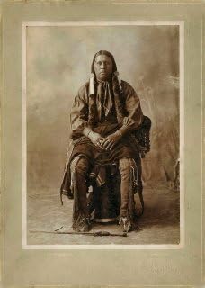 Comanche Medicine Man 1898 - Vintage Mouse Mat