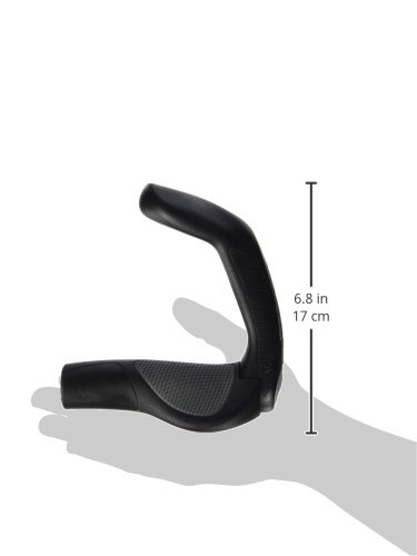 Ergon GP5 Fahrradlenkergriff, Black, L - 3