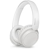 PHILIPS TAH5209WT Kablosuz Kulak &Uuml;st&uuml; Kulaklık BT 5.3 65 Saat Uyguma Destekli İpek Beyazı