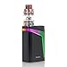 Produktbild Original SMOK V-Fin V Fin 160W Starter Kit Eingebaute 8000mAh Batterie mit 6ml TFV12 Big Baby Prince tank Zigarette Verdampfer, Nikotinfrei mit Kostenlose Unishow Tasche … (Schwarzer Regenbogen)