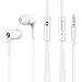 Produktbild Celebrat Ohrhörer Kopfhörer + 5 Jahre Garantie - High Definition, Geräuschisolation, TIEFER STARKER Bass durch Mikrofon für iPhone, iPod, iPad, MP3, Samsung Galaxy, Android Smartphones - Silber