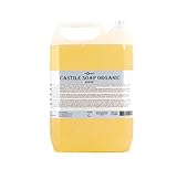 jabon liquido baja espuma ala 100% Puro Puro Líquido Castile Jabón Orgánico 5Kg