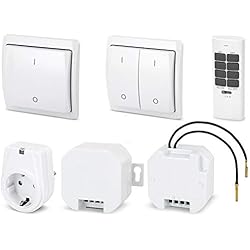 Sistema de control por radiocomunicación, 230 V, para aparatos eléctricos y luces LED, máx.2000 W