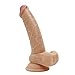 Produktbild Super lang und riesig 9 Inch Dildo mit Extra Starke Saugnapf Realistic Big Dong Penis Nachbildung Dildos für Frauen Kraftvoll Sexspielzeug