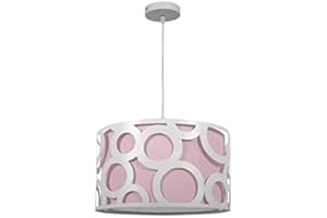 FABRILAMP Colgante Orlando Rosa/blanco 1xe27 (regx30)