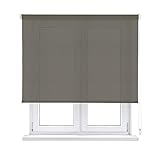 estores enrollables screen el corte ingles FACIL DE LIMPIAR KAATEN Estor Enrollable Screen/ACCIONAMIENTO A Cadena/Color Bronce/Apertura 10% / Medida 180x250