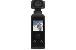 TOSUNY Action Camera Tascabile, Videocamera Portatile WiFi 30FPS 16MP, Fotocamera Subacquea Antivibrante con Schermo LCD HD da 1,3, Microfono, Staffa a Clip, Custodia Impermeabile 30M