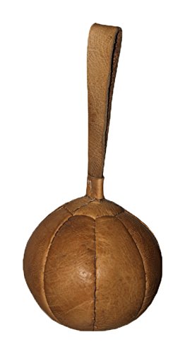 Preisvergleich Produktbild Schleuderball aus Leder 1 kg