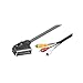 Price comparison product image Goobay 50366 Adapter Cable, Scart to Composite Audio/Video, In/Out, Black, 5 m Cable Length