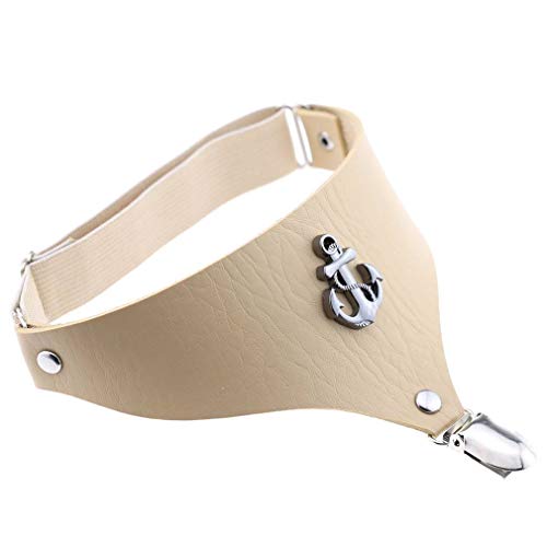 Preisvergleich Produktbild COMVIP 1 Stk. Einstellbar Sockenhalter Strumpfhalter Clips-Strumpfhalter Socken Strumpf Garter Hautfarbe