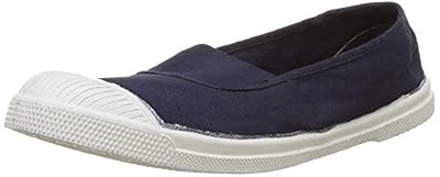 Bensimon Tennis Elastique, Baskets Basses Femme, Bleu (Marine), 38 EU