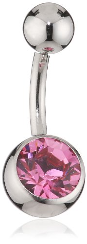 ZEEme-Damen-Piercing-Bauchnabel-Set-5-teilig-168mm-Swarowski-159000770-8mm
