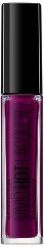 Maybelline New York Color Sensational Vivid Hot Laquer Lippenstift Nummer 76 obsessed, 1er Pack (1 x 7.7 ml)