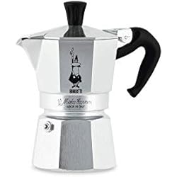 Bialetti - Cafetière Moka Express - 2 tasses - 10cl - Pratique et Rapide -Tous Feux sauf Induction