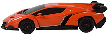 Darts Toy 27043 – Lamborghini Veneno with Batteries and Battery Rechargeable Included, 1: 24 Scale