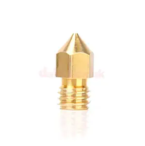 Generic 0. 4mm Copper Extruder Nozzle Print Head for Makerbot MK8 3D Printer