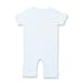 Larkwood Baby Unisex Short Sleeve Romper Suit (0-3) (White)