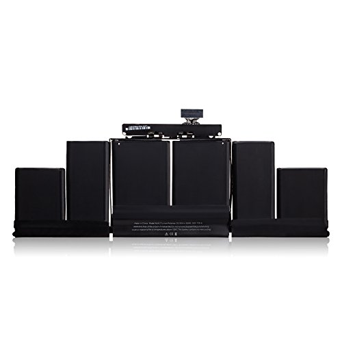 STAIGO Wiedereinbau A1398 A1417 Batterie für Apple MacBook Pro Retina 15 "[Mitte 2012-Früher 2013] MC975 MC976 ME665 ME664 [6 Zelle, 95WH]