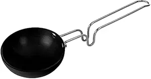 Vinod Cookware Large Tadka pan, 3.25mm