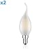 Produktbild ledscom.de E14 LED Lampe mit Flamme Glühfaden Matt 4W =36W 400lm Warm-weiß Auch Wetterfest, 2 Stk.