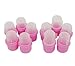 10 Pcs Wearable Nail Soak Polish Remover DIY Acrylic UV Gel Cap Tip Set