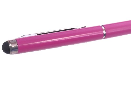 2x PINK tomaxx Stylus Pen – Eingabestift + Kugelschreiber für Sony Xperia ion – Xperia P – Xperia S – Xperia U – Xperia Sola u.a alle Sony Handy mit Touchscreen Display… - 5