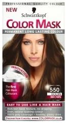 3 x Shwarzkopf Color Mask Golden Brown no 550