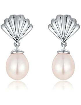 Silber Perle Ohrstecker,Perlenohrringe,PerleBaumeln Ohrringe,Perle Tropfen Ohrringe,Silber Perle Ohrringe,Perlen...