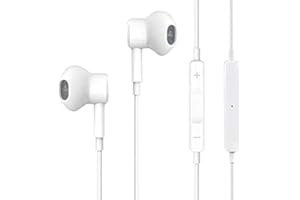 Junwolf In-Ear Kopfhörer für Phone, Kopfhörer HiFi Audio Stereo, mit Mikrofon und Lautstärkeregler, kompatibel mit Phone 14/14 Pro/14 Pro Max/13/12 Mini/SE/11/X/XS Max/XR/8/7 Plus