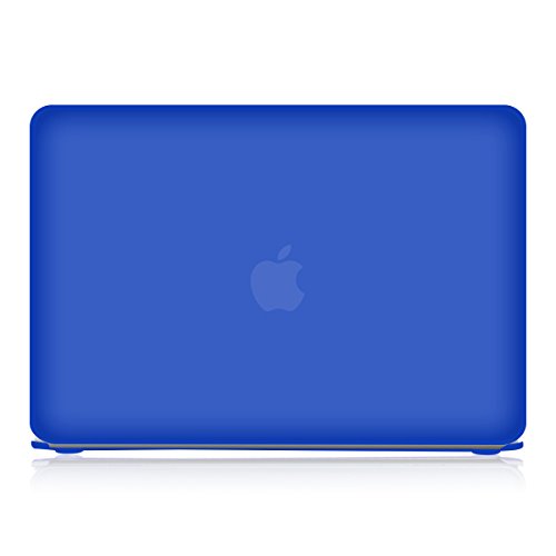 kwmobile Hardcase Laptop Hülle für Apple MacBook Air 13″ (ab Mitte 2011) – Dunkelblau dünne gummierte Schutzhülle Cover Case Tasche - 2