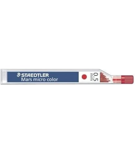 Staedtler Mars Carbon 204-S Minas Di Ricarga Per Portamine - 12 Minas Colorate HB - Foto 5