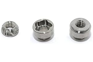 des Noisettes M6 M8 M10 M12 Vis Anti-Vols de sécurité de Noix de Noix 304stainement Acier Ça LED Numéros de Montagne Vélo de Montagne Accessoires de Voiture LED Lumières DKEKE (Color Name : M8)