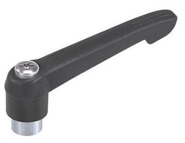 Klemmhebel mit Innengewinde und Kunststoffgriff M10