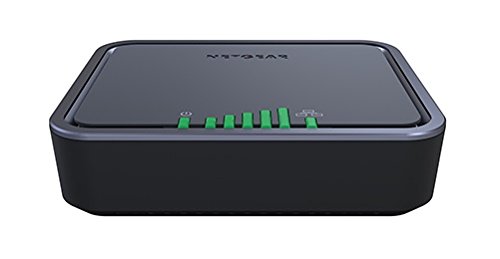 Netgear LB1111-100EUS 4G LTE Modem (150 / 50 Mbit/s, LTE Cat 4, UMTS DC-HSPA+, Quad band GSM, 3FF micro SIM card slot, Gigabit Lan Port incl. POE Funktion, 2x TS9-Anschlüsse & 3G/2G-Fallback) - 5