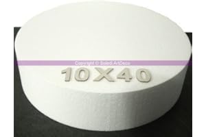 SOLEDI Lealoo Disque épaisseur 10 cm, diamètre 40 cm, polystyrène Pro Haute densité, 28 kg/ m3