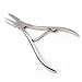 Teenxful Professional Large Stainless Steel Paronychia Nail Nippers Cutter Toenail Ingrown Nail Clippers